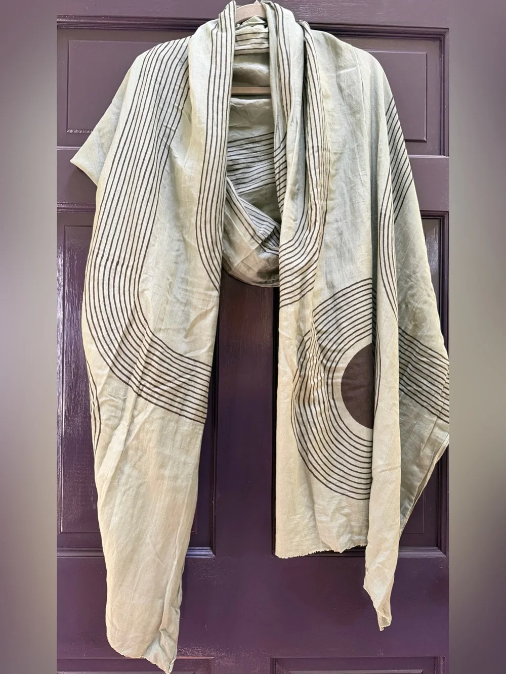 Block Shop Sage Fountain Scarf - Picture 6 of 6